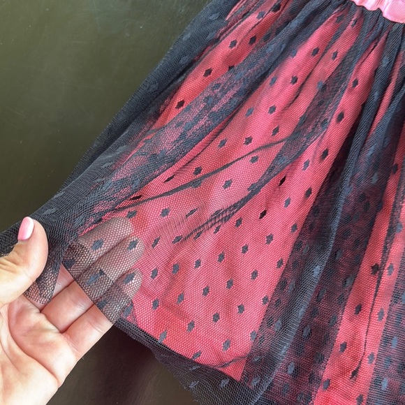 Harajuku Lovers Striped and Polka Dot Dress - Picture 3 of 4